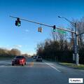 Car and motorcycle crash on Emmorton Road