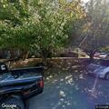 Damaged Ford Ranger without tags left on street
