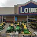 Front entry motion alarm at Lowe’s store