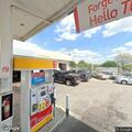 Man reportedly trying to fight caller at gas station