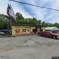 Vehicle crash in front of Fast Eddie's Pit Beef