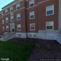 Person injured toes after slamming door at student center