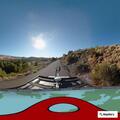 Traffic accident on westbound Interstate 80