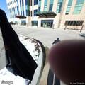 Person trapped in elevator at cancer center