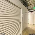 Person trapped in elevator at storage facility