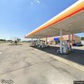 Driver speeding without license at gas station