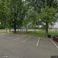 Man falls and leans against truck at Ted Lewis Park