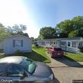 Trespassed son returns to porch and flees on foot