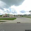Traffic stop with one person detained in lot
