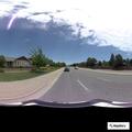 Person experiencing breathing difficulty near Aurora