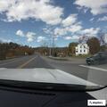 Vehicle blocking lane on Parkersburg Road
