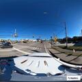 Officers conduct foot patrol after brief chase