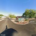 Arcing electric meter at mobile home park