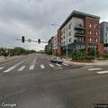 Person sleeping at bus stop in Aurora welfare check