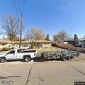 Two vehicles collide on Harlan Street