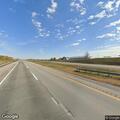 Loose cow along eastbound US 36 near Hamilton