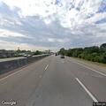 Person begging on Route 35 Woodman off-ramp