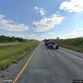 Officers with vehicle blocking I-35 near Cameron