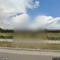 Small grass fire from fireworks in field
