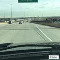 Traffic stop for unsafe lane changes on I-270