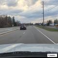 Vehicle disabled after crash on Hoke Road