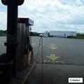 Woman with shortness of breath in semi truck