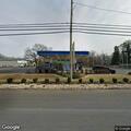 Vehicle hits pole with smoke showing on Route 206