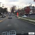 Traffic stop on East Baltimore Avenue