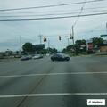 Man walking in roadway near East Livingston Ave