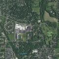 Parking lot crash at football stadium, no injuries