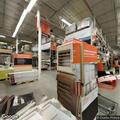 Truck hits light pole at Home Depot parking lot