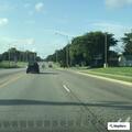 Driver flees scene of crash at gas station