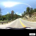 Unattended campfire near Boulder Canyon Drive