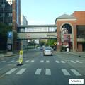 Person in mental distress at hospital parking garage