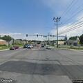 Traffic stop of blue Nissan Rogue in Reisterstown