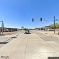Semi temporarily blocks lanes at highway intersection