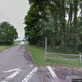 Low-hanging wire on Ohio to Erie Trail bike path