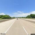 Car hits barrier and stops on FM2499 shoulder