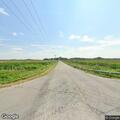 Vehicle hits deer and leaves road near intersection