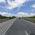 Car hits light pole on I-4 ramp, no injuries