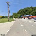 Traffic stop on blue Ford Focus at Route 10