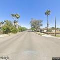 Dumpster fire on East 13th Street in Madera