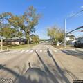 Fallen tree limb blocking westbound traffic lane