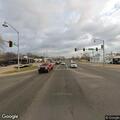 Suspicious car leaves shop and drives without lights