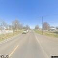Dead deer blocking traffic on State Highway 77