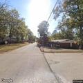 Downed utility and cable lines block roadway