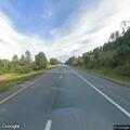 Tractor trailer tire fire on highway exit ramp