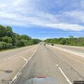 Single-car crash on Route 99 in high-speed lane