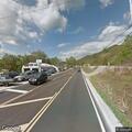 Reckless pickup throwing rocks on Route 152