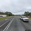 Turnaround lane blocked on US Route 98